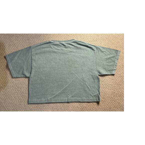 NWOT The Doors Green Crop Top - Picture 3 of 4